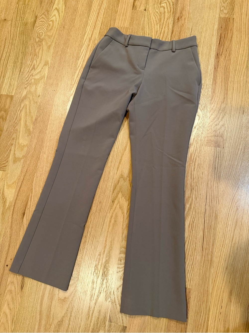 Express Women's Editor Taupe Dress Pants Sz 0S